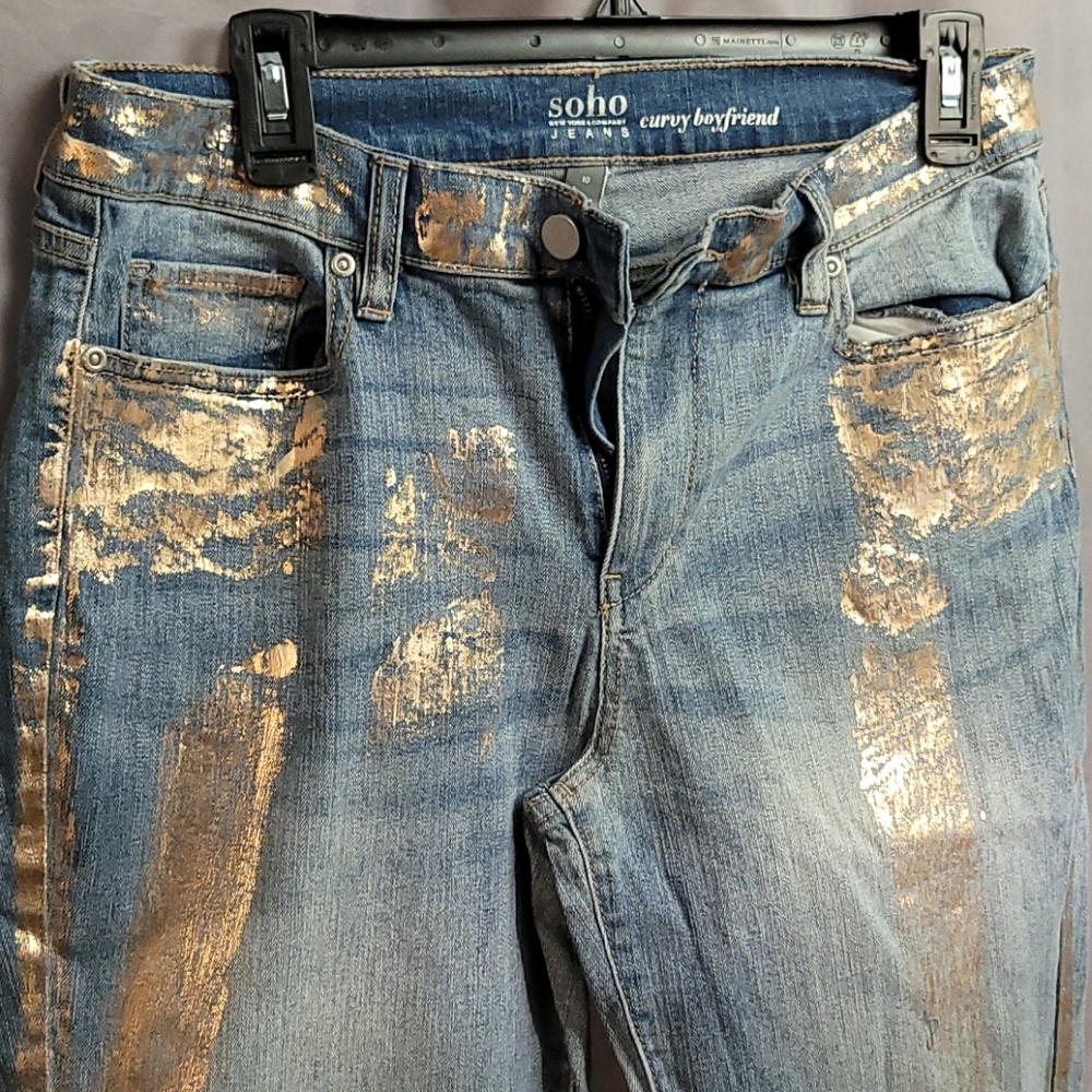 Curvy boyfriend jeans